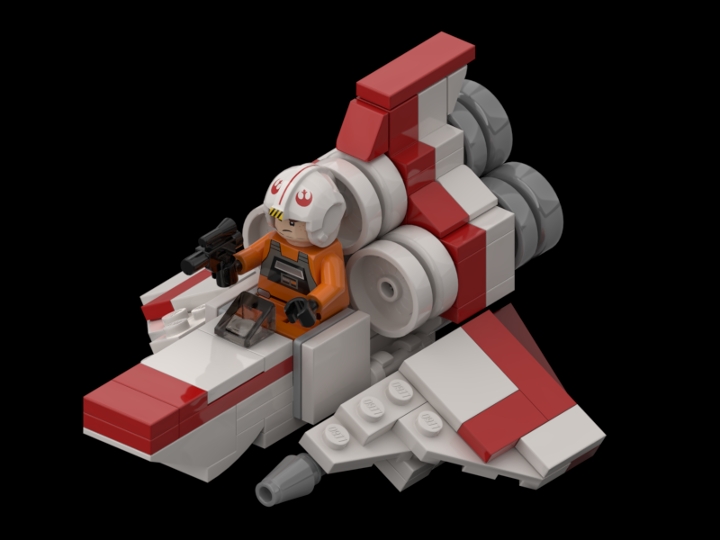 Colonial Viper Microfighter From Bricklink Studio Bricklink