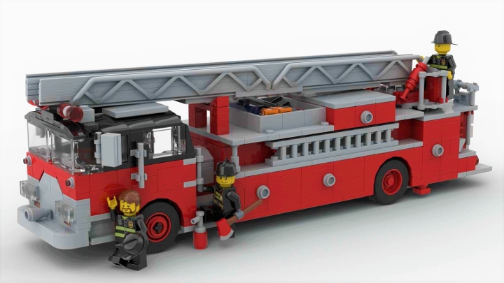 Mack Cf Rear Mount Ladder From Bricklink Studio Bricklink