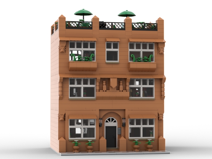 Apartment Building From Bricklink Studio Bricklink