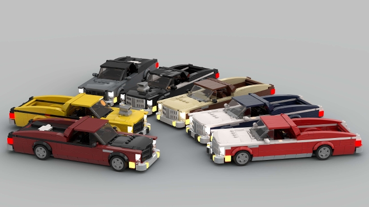 Speed Champions El Camino Classic From BrickLink Studio BrickLink