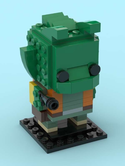 Star Wars Greedo from BrickLink Studio [BrickLink]