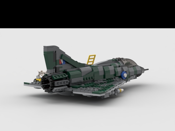 Mirage III from BrickLink Studio [BrickLink]