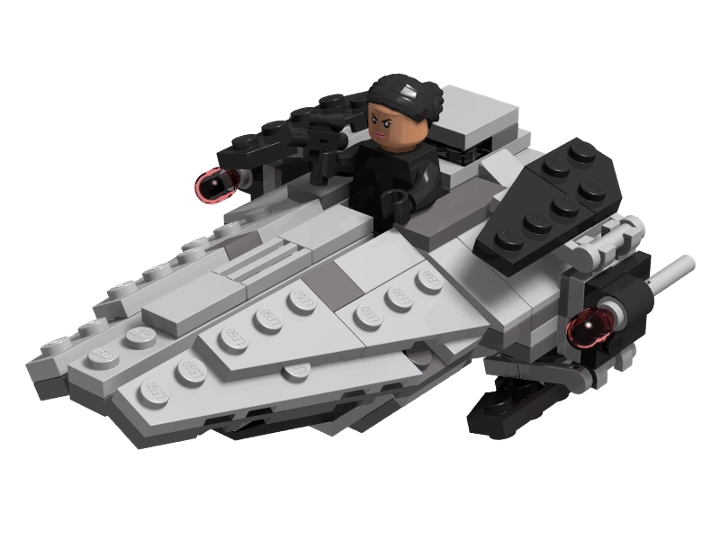 The Corvus Microfighter from BrickLink Studio BrickLink