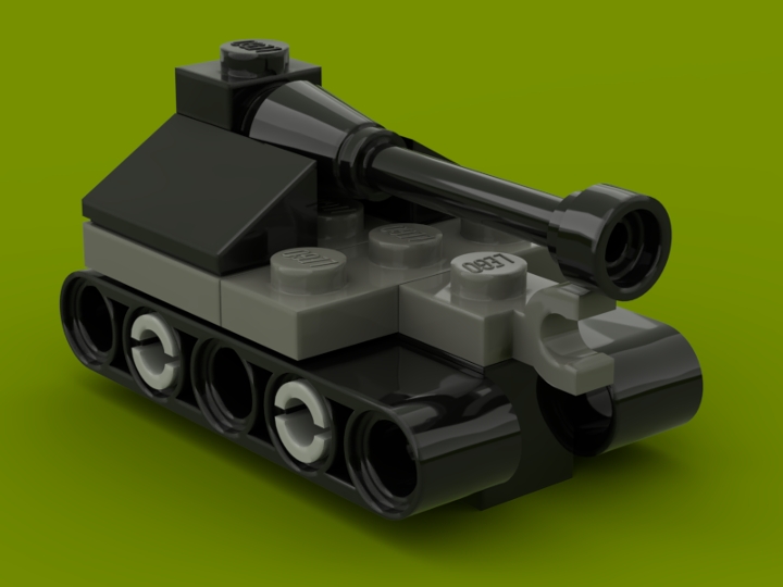 Mini tank from BrickLink Studio [BrickLink]