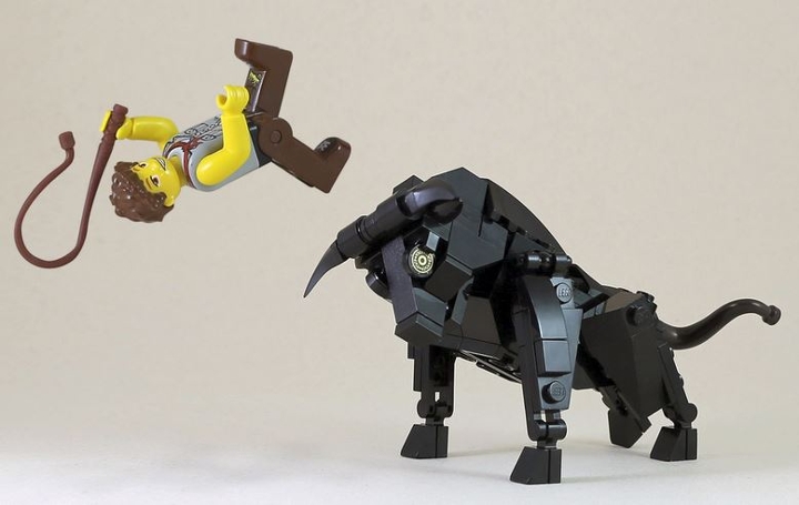 Lego bull hot sale