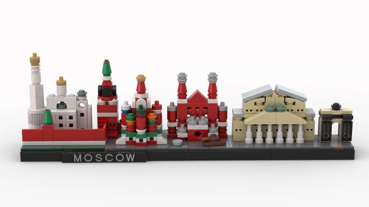 Moscow Skyline from