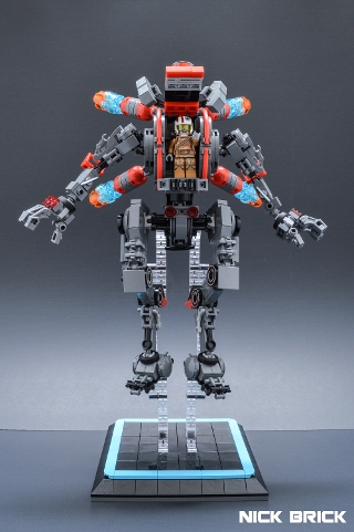 Northstar Prime // Titanfall 2 from BrickLink Studio