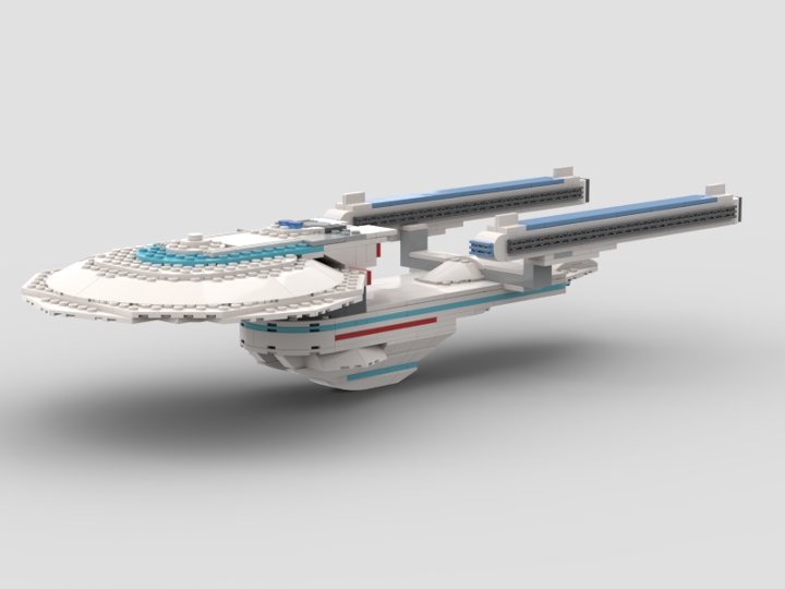 USS Enterprise B from BrickLink Studio [BrickLink]