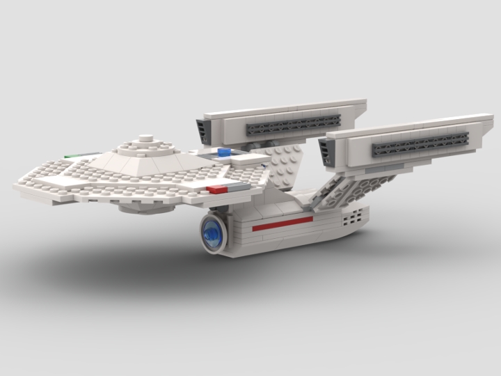 USS Enterprise A from BrickLink Studio [BrickLink]