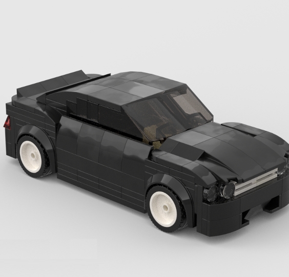 Ford Mustang GT 2005 8-Wide from BrickLink Studio [BrickLink]