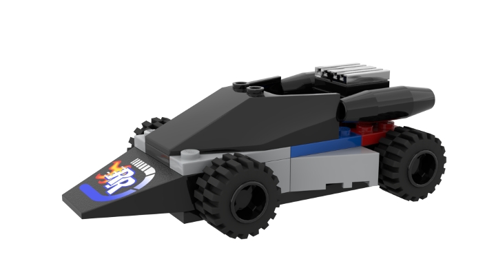 Rocket Racer from BrickLink Studio [BrickLink]