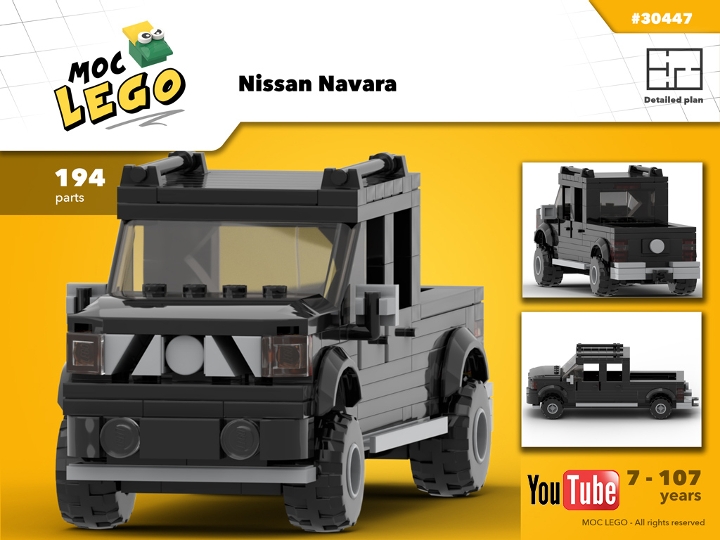 Lego best sale nissan navara