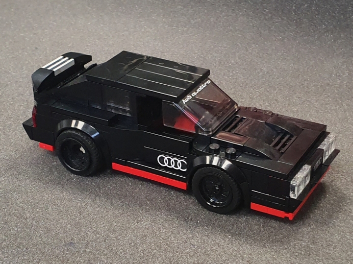 Audi Urquattro BLACK BEAST from BrickLink Studio [BrickLink]