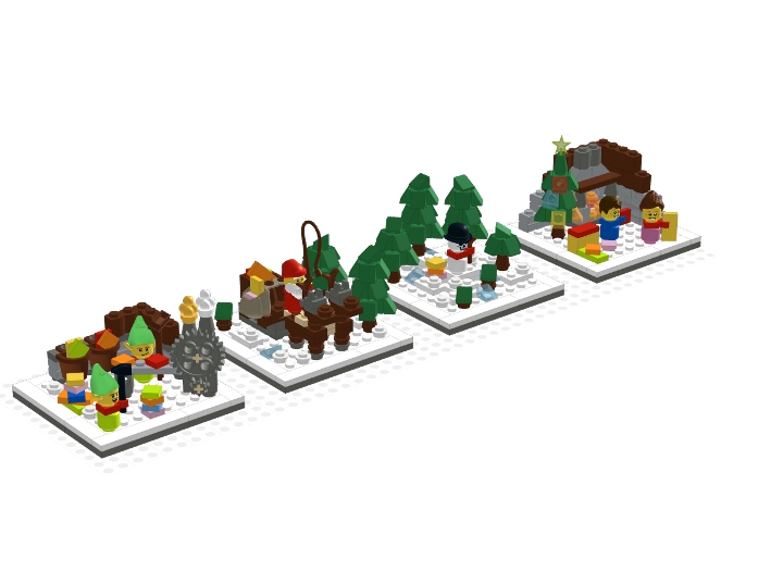 4000013 LEGO Christmas Tale BrickLink Studio