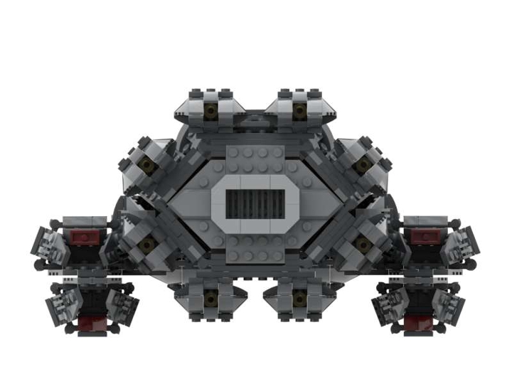 Battlestar Pegasus from BrickLink Studio BrickLink