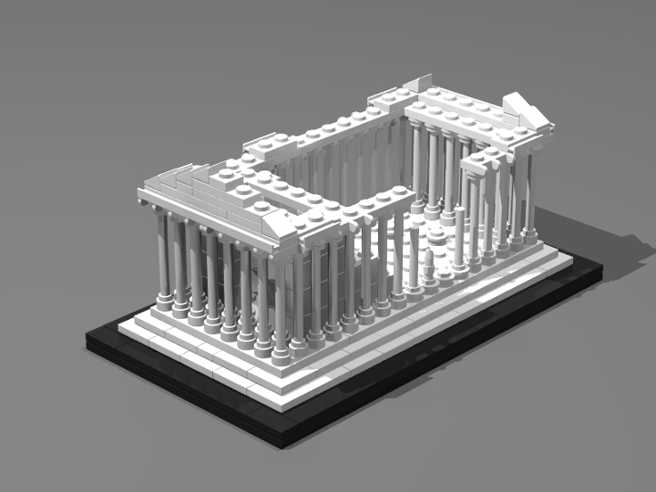 Lego discount architecture parthenon