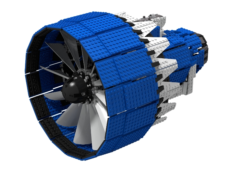 Engine Nacelle from BrickLink Studio [BrickLink]