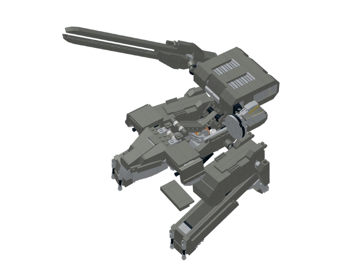 Metal Gear Rex from BrickLink Studio [BrickLink]