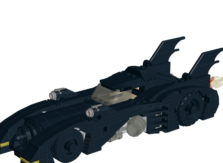 40433 1989 Batmobile Limited Edition from BrickLink Studio