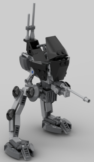 AT-RT - Black Movable from BrickLink Studio [BrickLink]