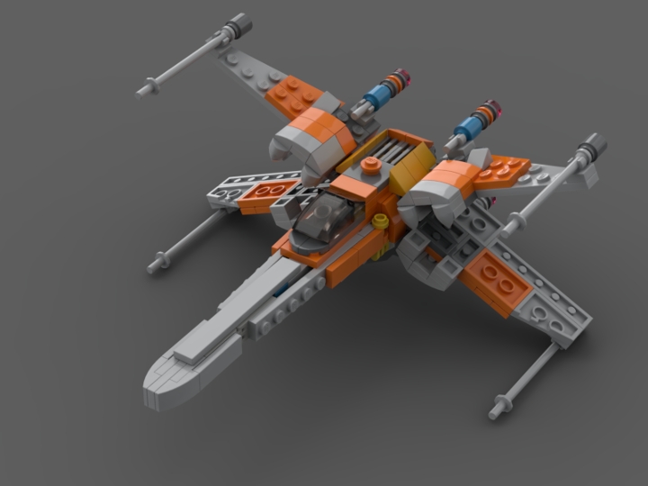 lego rise of skywalker x wing