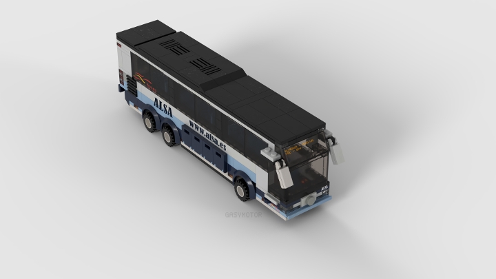 commersial mini lego bus