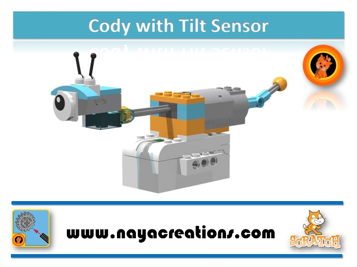Lego WeDo 2.0 Cody With Tilt Sensor from BrickLink Studio [BrickLink]