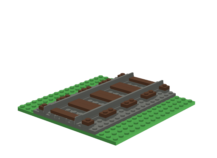 bricklink train track