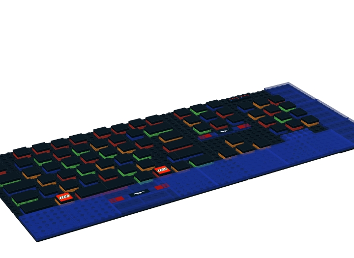 Gaming Keybord from BrickLink Studio [BrickLink]