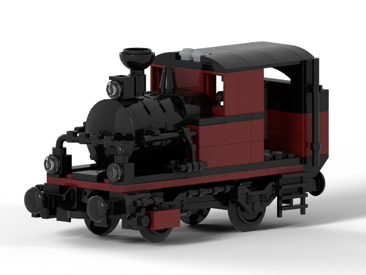 Small Steam Locomotive from BrickLink Studio [BrickLink]