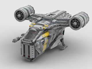 Razor Crest from BrickLink Studio