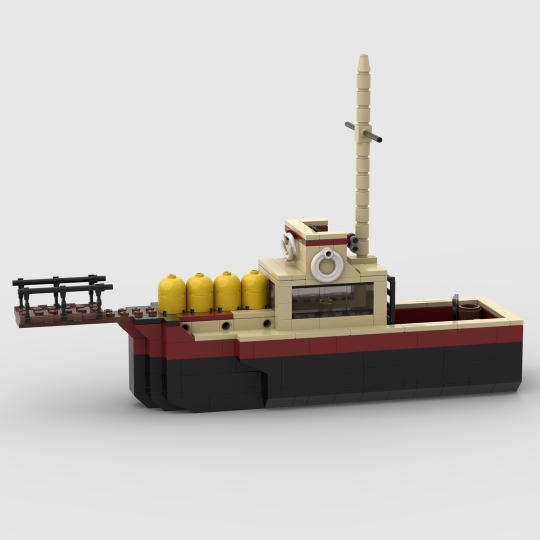 Orca Boat Jaws From Bricklink Studio - roblox studio jaws orca boat roblox