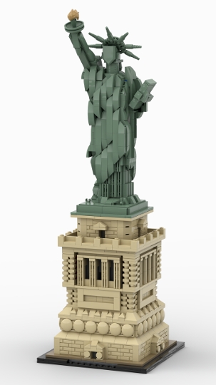 lego statue of liberty bricklink