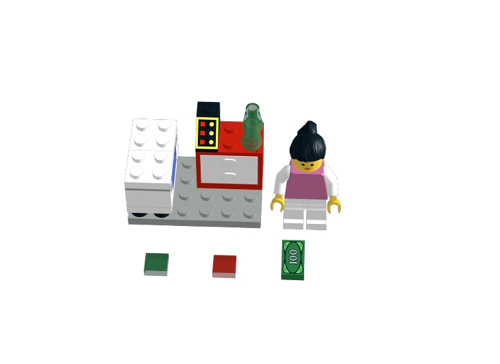 2885 Ice Cream Seller from BrickLink Studio [BrickLink]