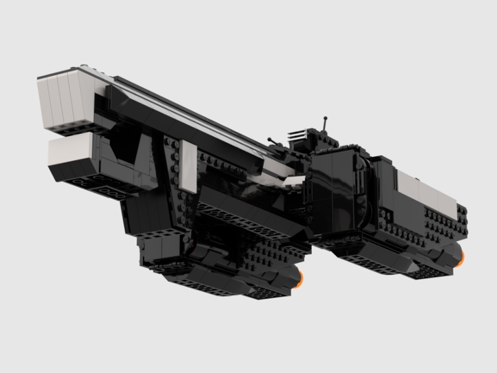 USN Battlecruiser Orion from BrickLink Studio [BrickLink]