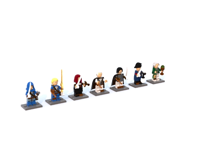 Assassin's Creed Characters: Unity from BrickLink Studio [BrickLink]