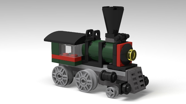 31015 train model from BrickLink Studio [BrickLink]