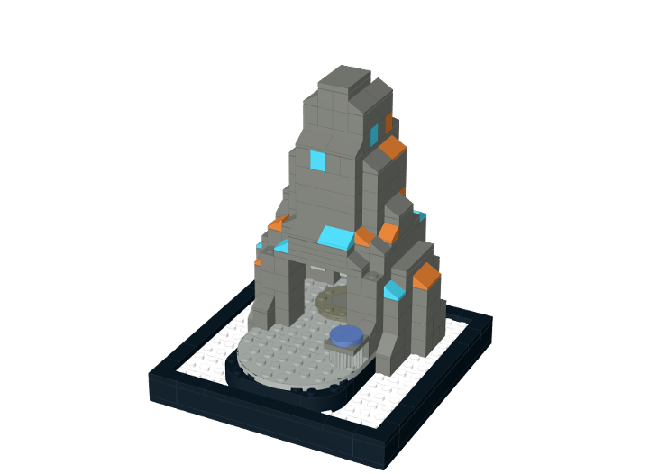 Zelda Shrine DLC pack 2 from BrickLink Studio [BrickLink]