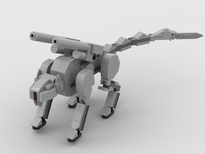 Tiger-S mini mech from BrickLink Studio [BrickLink]