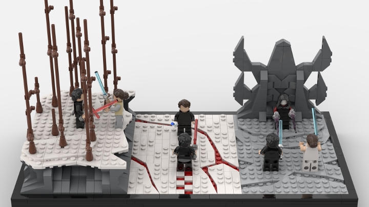 Star Wars Sequel Trilogy Duels from BrickLink Studio BrickLink