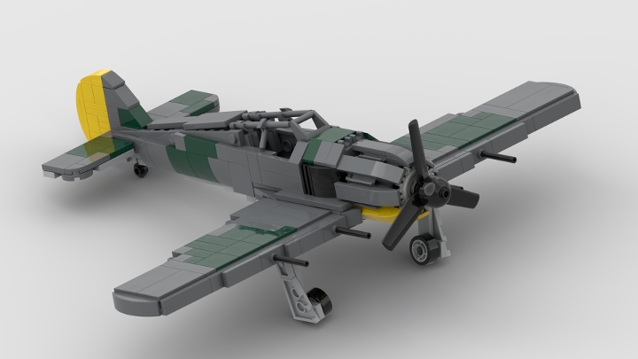 Fw190A (New) from BrickLink Studio [BrickLink]