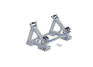 Millennium Falcon 75105 Stand Flexible Clips Landing Gears from BrickLink Studio BrickLink