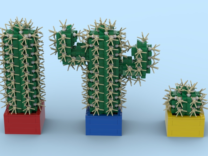 Cactus from BrickLink Studio
