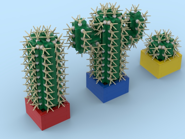 Cactus from BrickLink Studio [BrickLink]