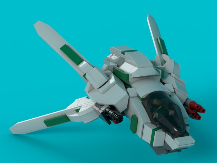 Dragon Burst Gunship from BrickLink Studio [BrickLink]