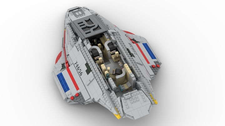 lego star trek ship plans