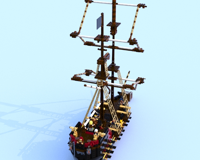 lego jackdaw ship