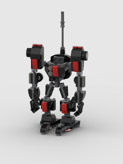 Dark Combimech from BrickLink Studio [BrickLink]