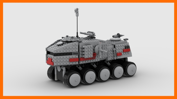 A6 Juggernaut Tank) from BrickLink Studio