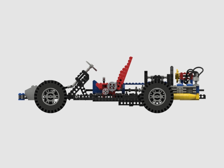 Lego 8860 Car Chassis from BrickLink Studio BrickLink